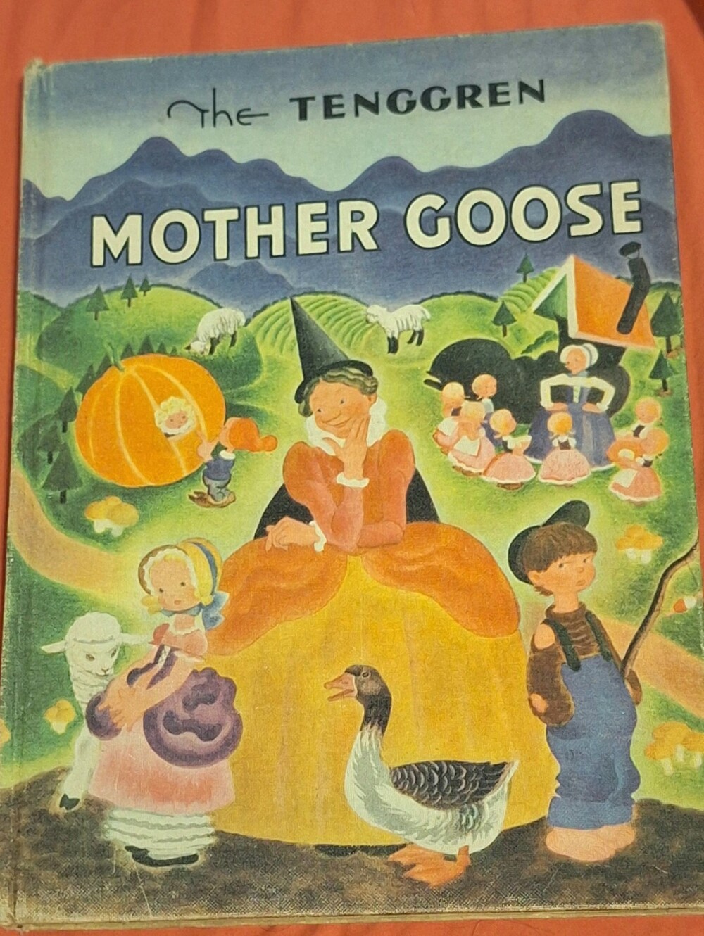🧸1940 | Vintage, Tenggren Mother Goose Hardcover Book